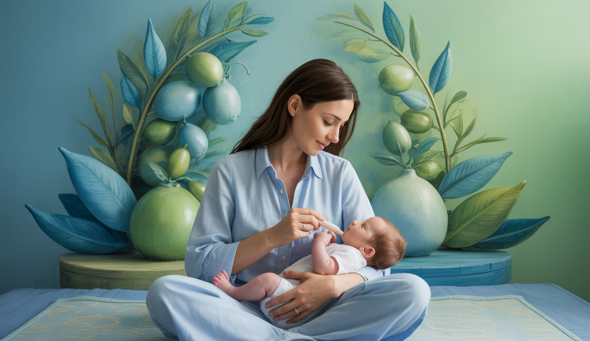 Image illustrant le soutien et la nutrition des nouvelles mères pour la santé mentale